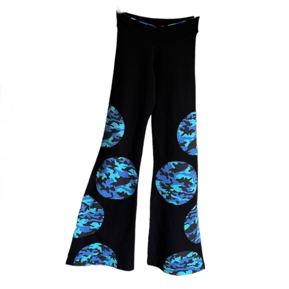 Margarita • Camo Wide Leg Bell Bottom/Flare Yoga Leggings